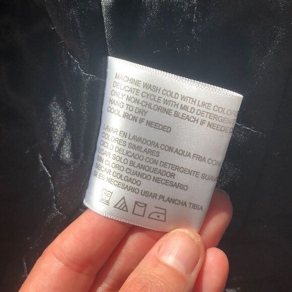 KRISTEN Blake black trench coat - Picture 7 of 7